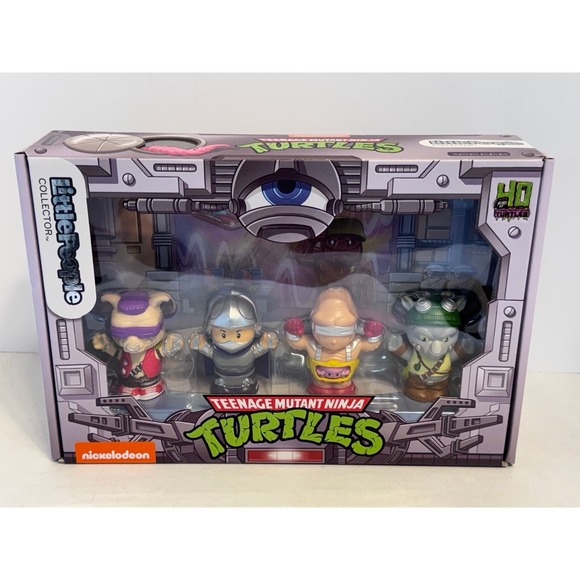 Fisher-Price Other - TMNT Villains Little People Collector 40th Anniversary Special Edition Set NEW